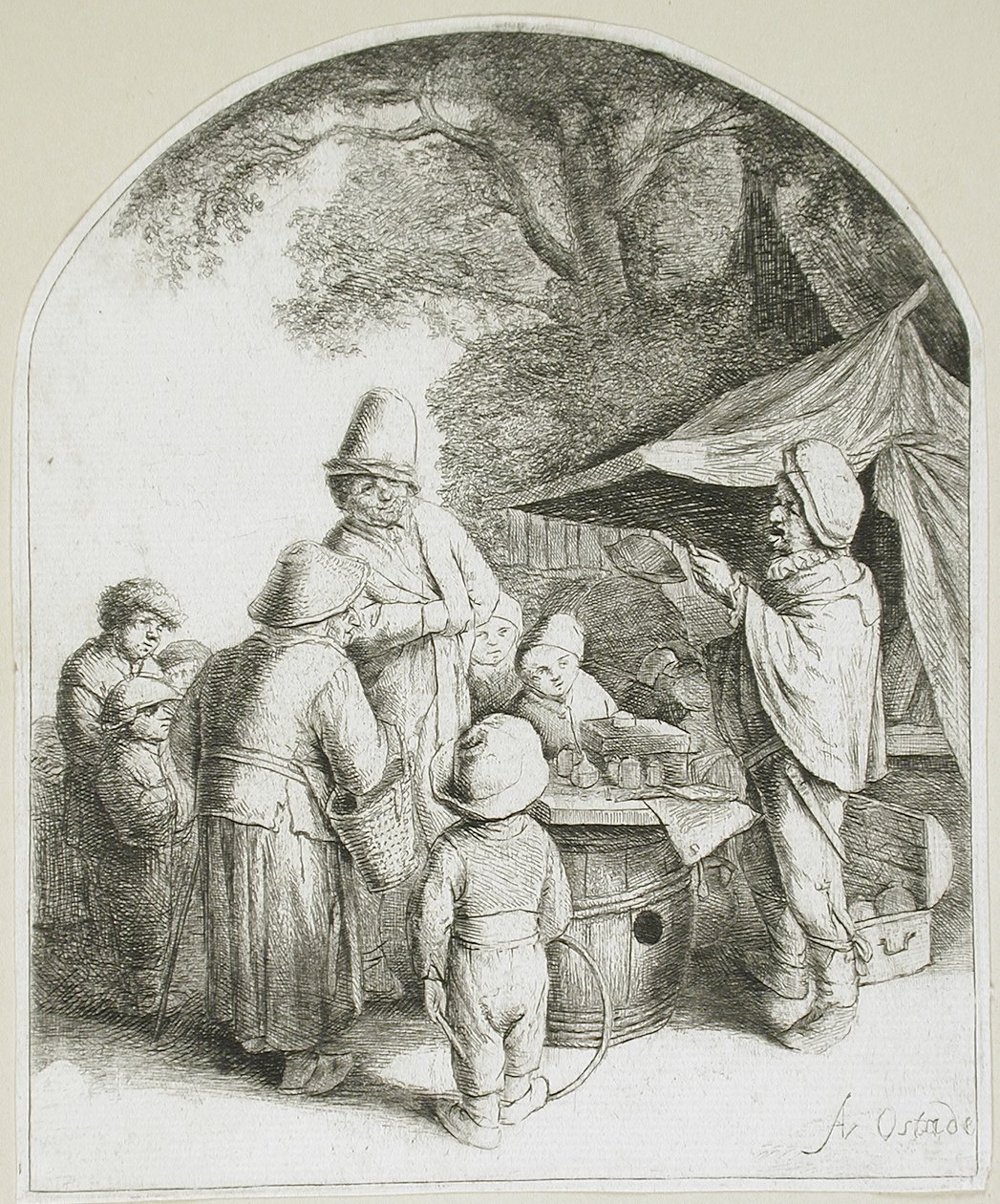 Kvakksalveren av Adriaen van Ostade