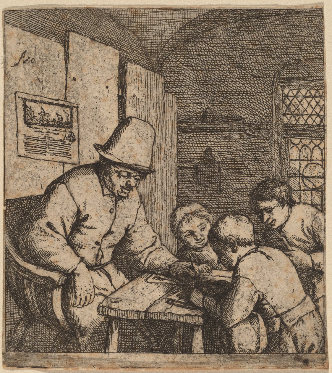Skolemesteren av Adriaen van Ostade