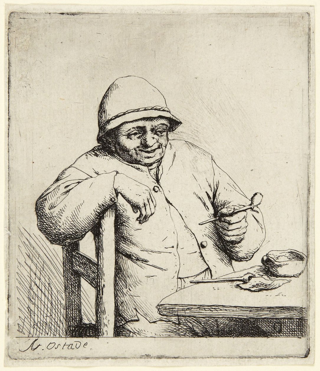 Røykeren av Adriaen van Ostade