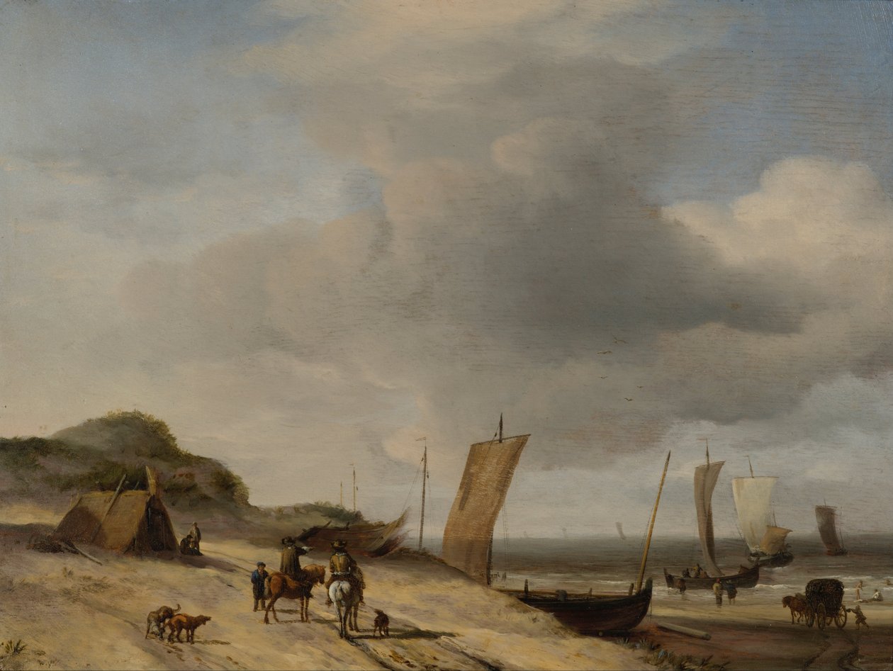 Sanddyner ved Scheveningen av Adriaen van de Velde