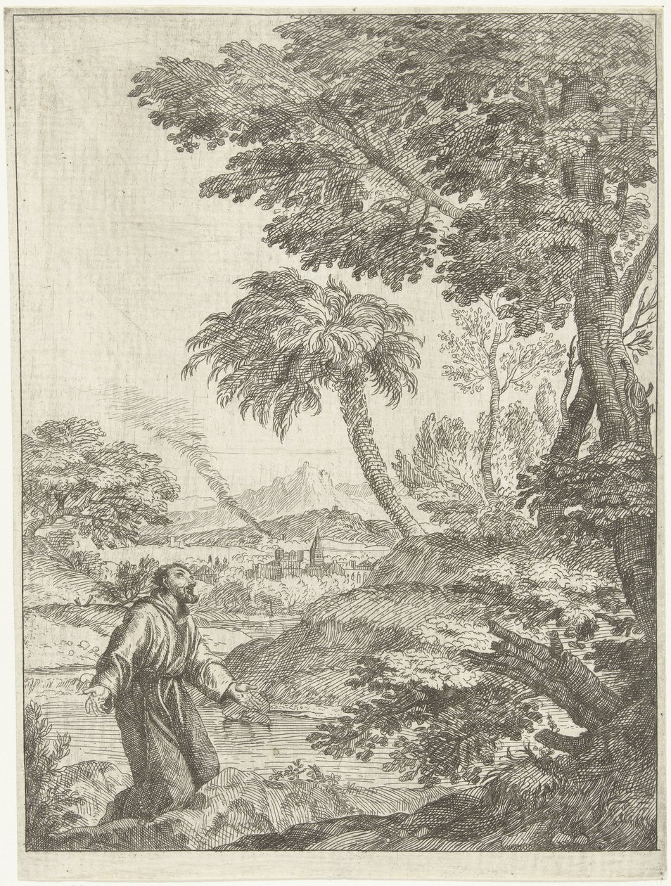 Den hellige Frans av Adriaen van der Kabel