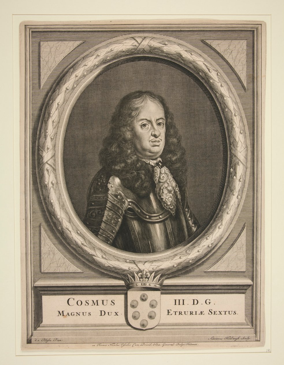 Cosimo III (1 av 31 portretter) av Adrian Haelwegh