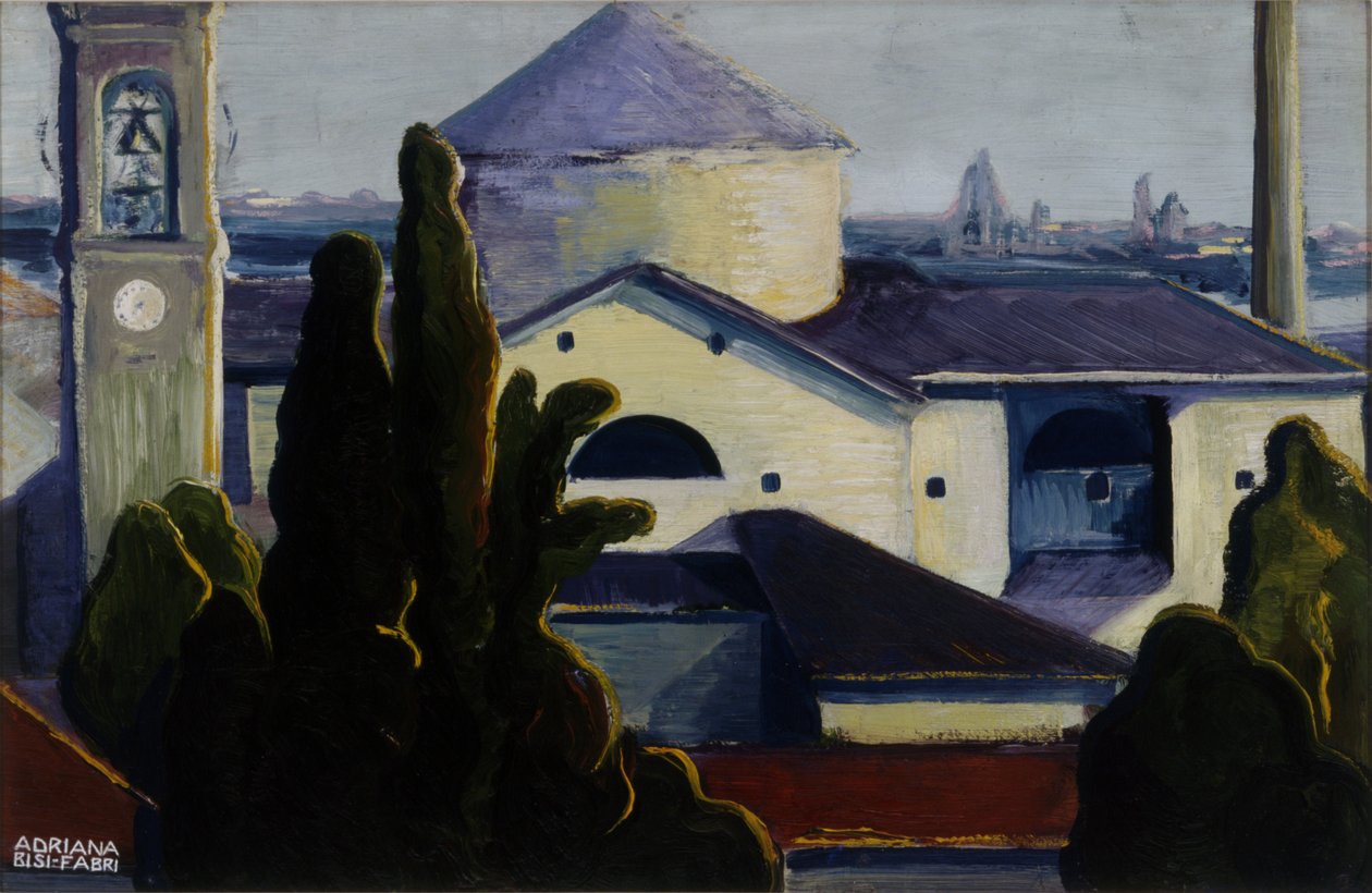 SantAlessandron kirke av Adriana Bisi Fabbri