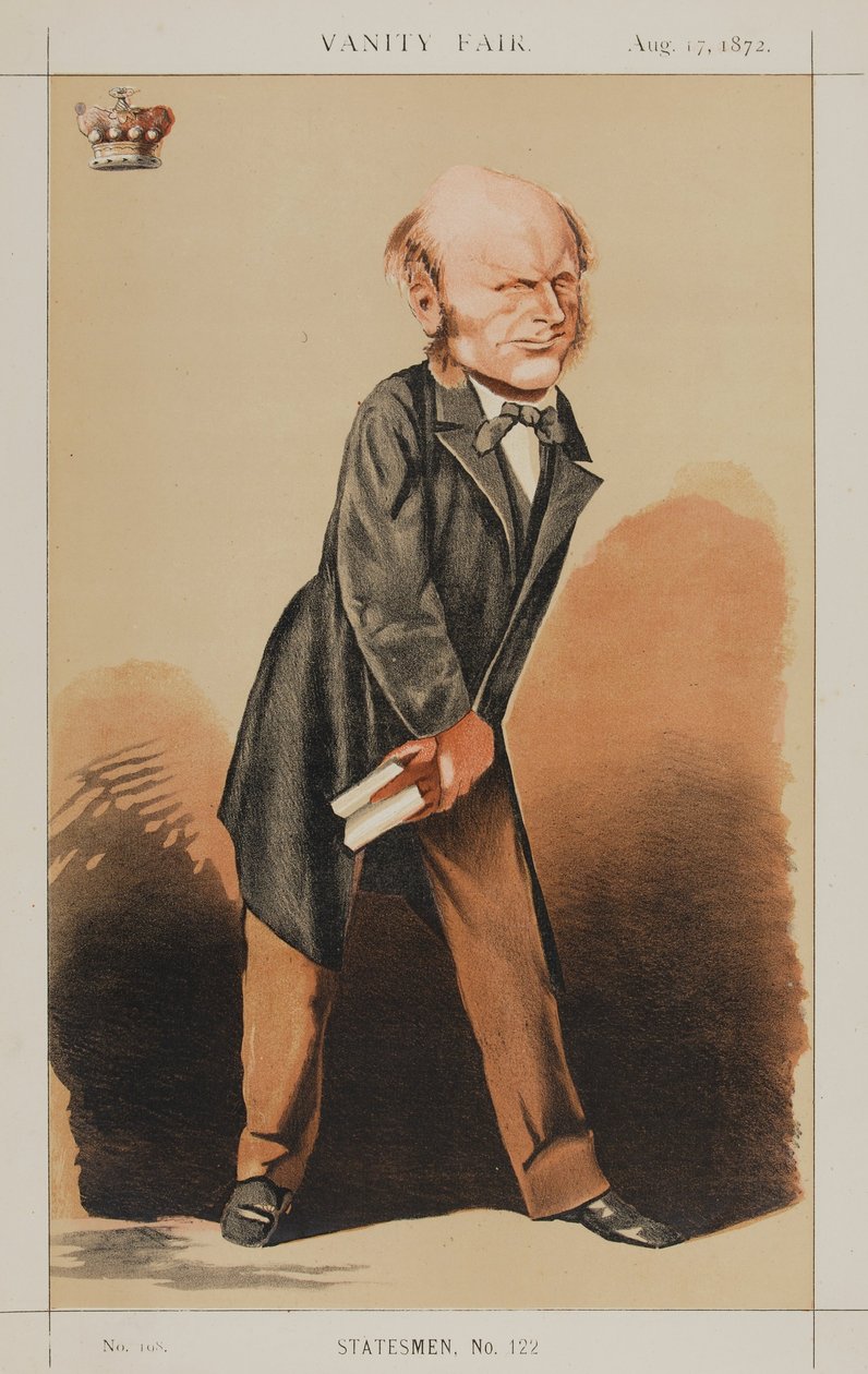 Statesmen No.122: Karikatur av Lord Radstock (1833-1913) av Adriano Cecioni