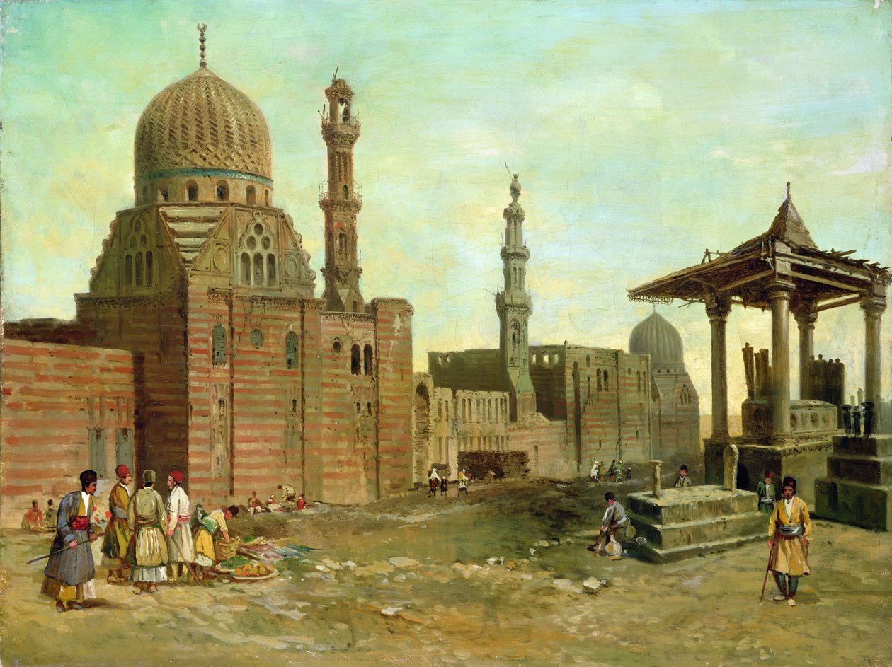 Moskeer og minareter av Adrien Dauzats