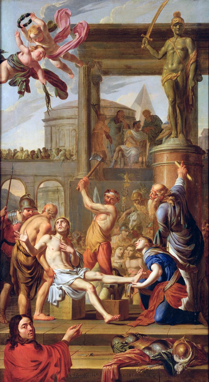 St. Adrians martyrium, 1659 av Adrien Sacquespee