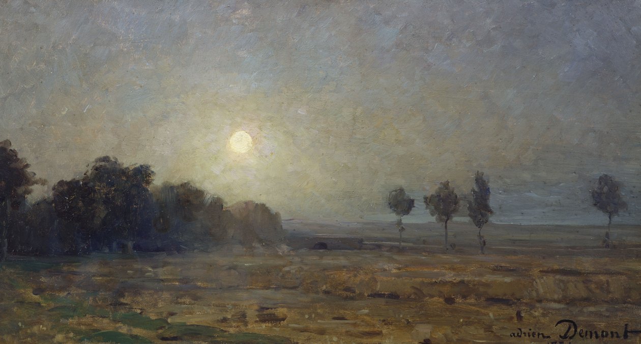 Studie for The Trolovelsen, 1886 av Adrien Louis Demont