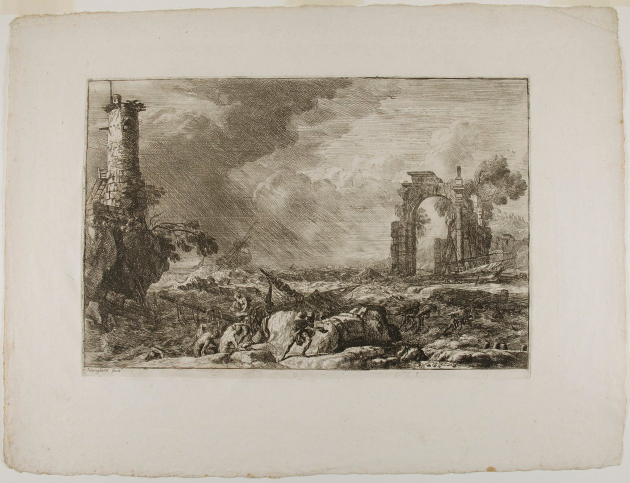 Forliset av Adrien Manglard