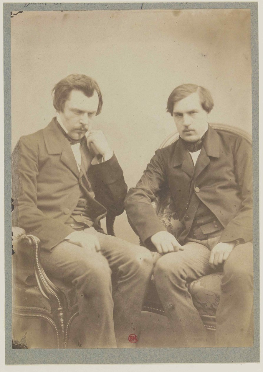Goncourt-brødrene Goncourt-brødrene, ca 1855. av Adrien Tournachon