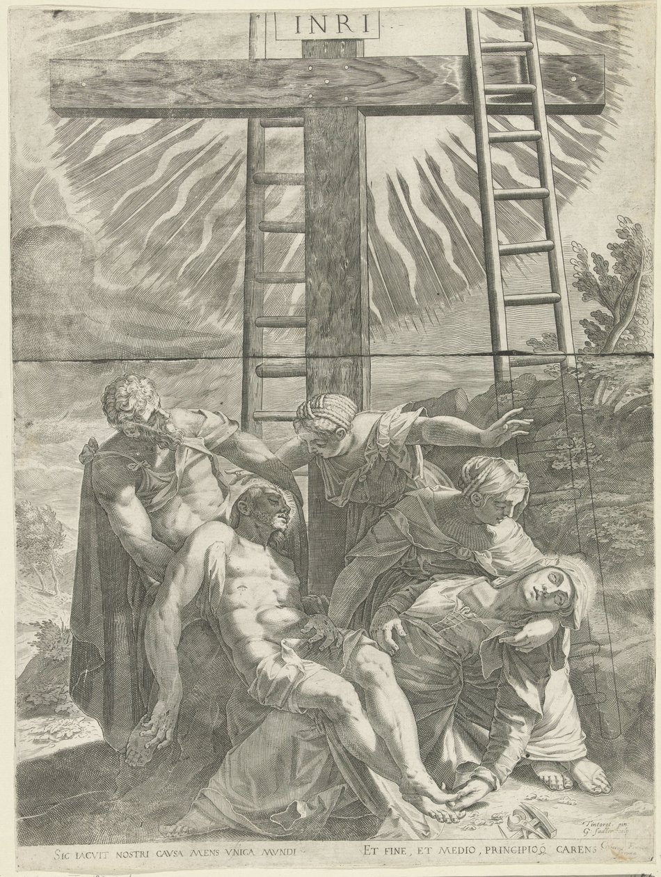 Korstaking av Egidius  Sadeler (II)