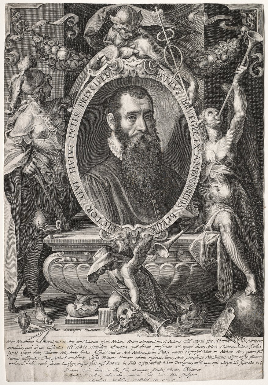 Peter Bruegel av Aegidius Sadeler