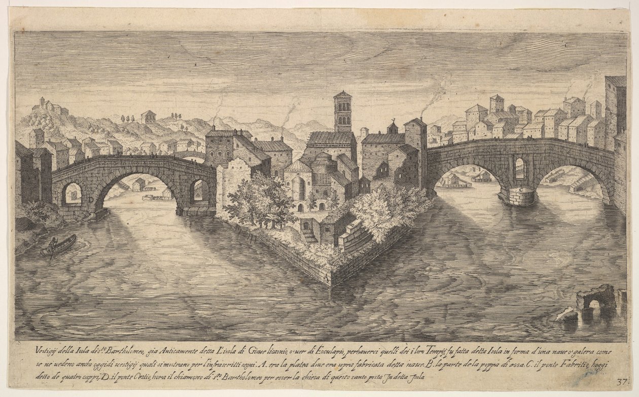 Plate 37: utsikt over kirken San Bartolomeo all