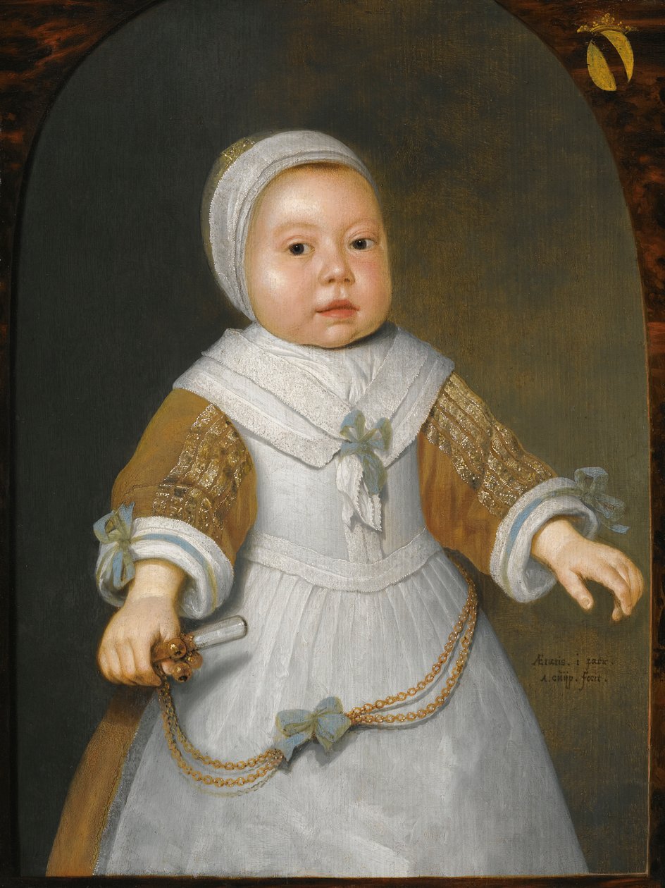 Portrett av en jente fra Van der Burch-familien av Aelbert Cuyp