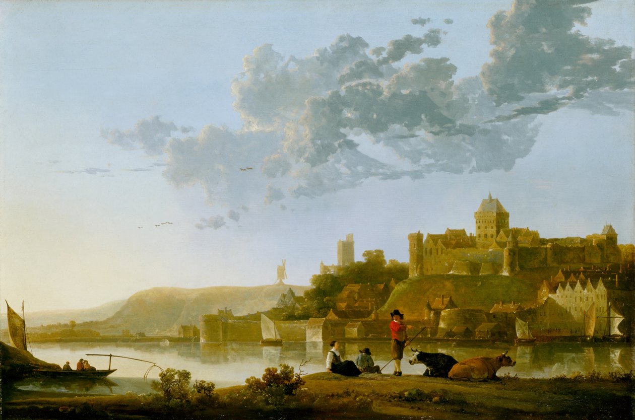 Valkhof i Nijmegen av Aelbert Cuyp
