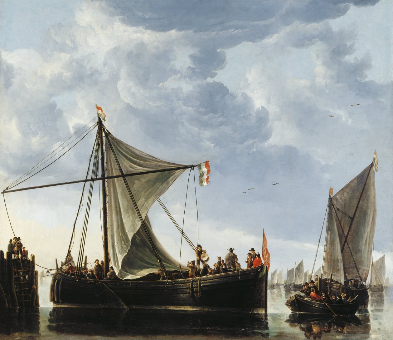 Passasjebåten av Aelbert Cuyp
