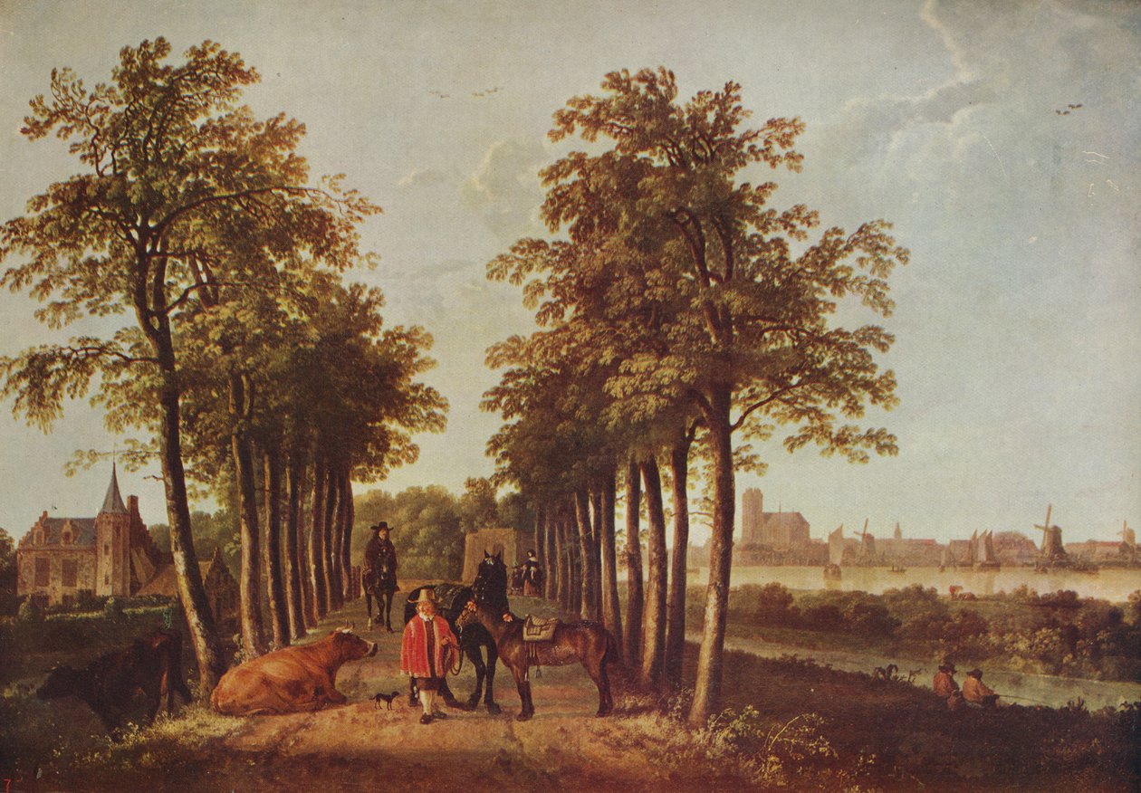 Avenue ved Merdervort, c1650-1652, c1915 av Aelbert Cuyp