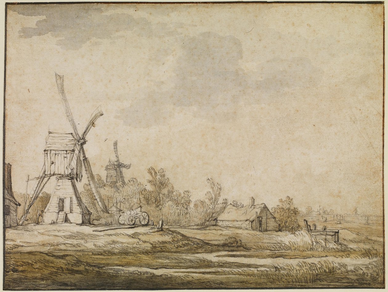 Et landskap med møller av Aelbert Cuyp