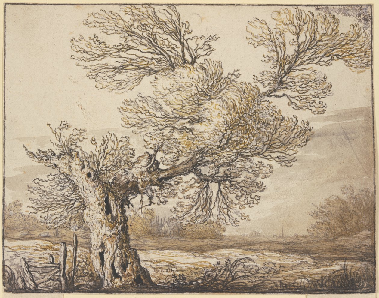 Landskap nær Dordrecht av Aelbert Cuyp