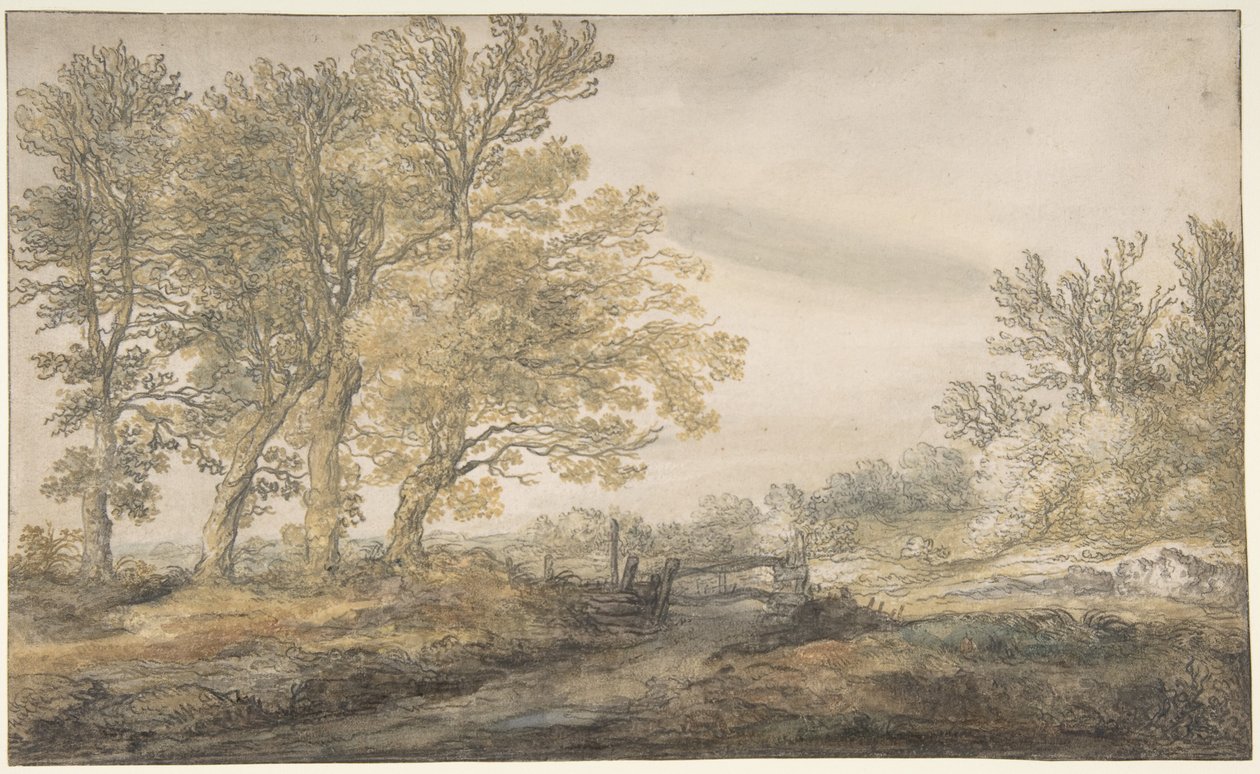 Landskap med trær av Aelbert Cuyp