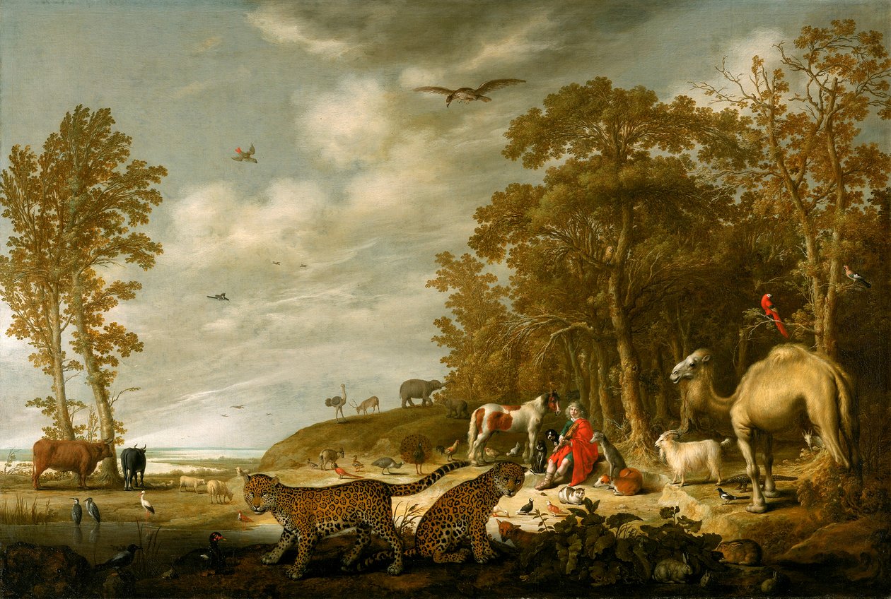 Orfeus spiller for dyrene av Aelbert Cuyp
