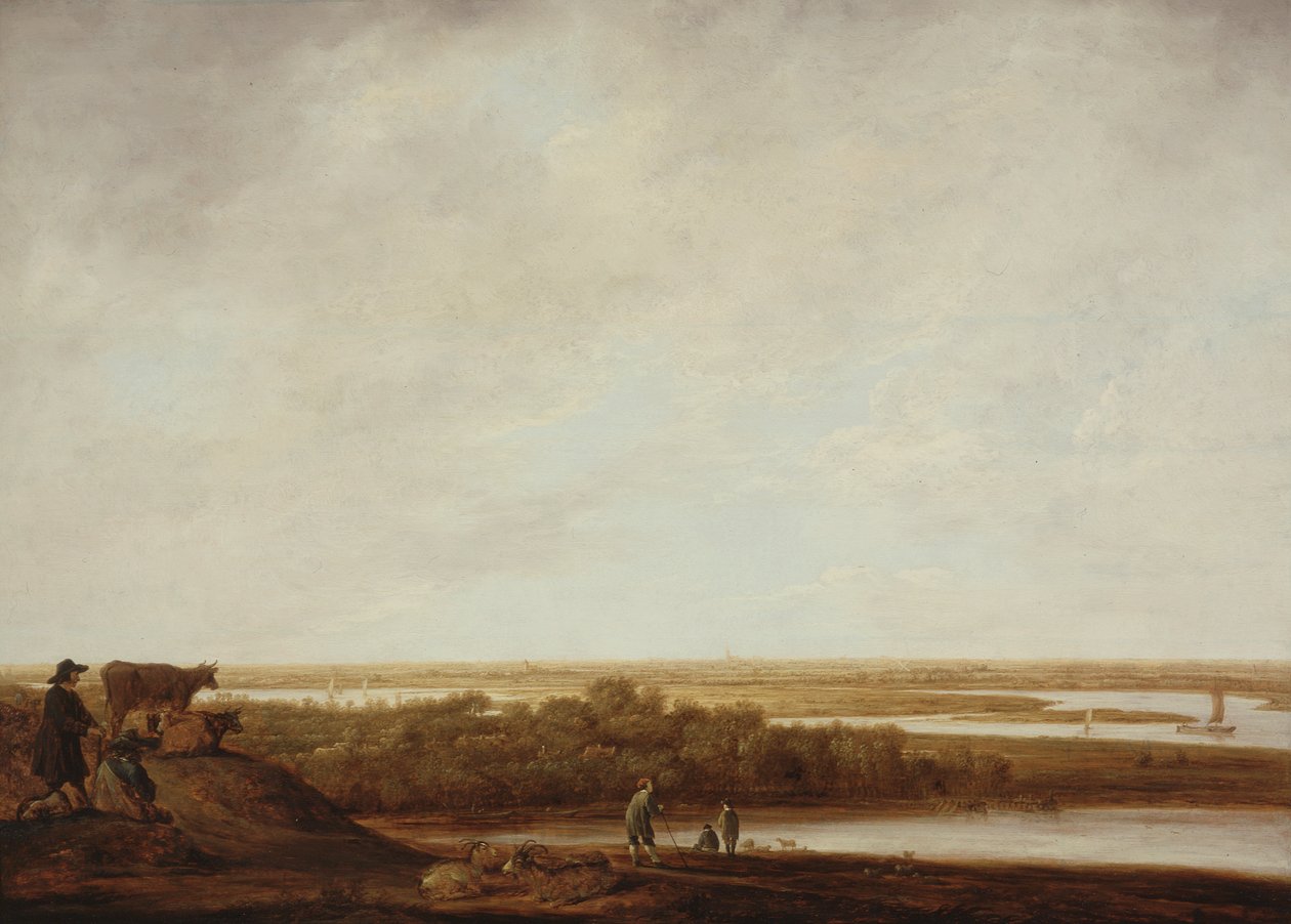 Panoramalandskap med hyrder av Aelbert Cuyp