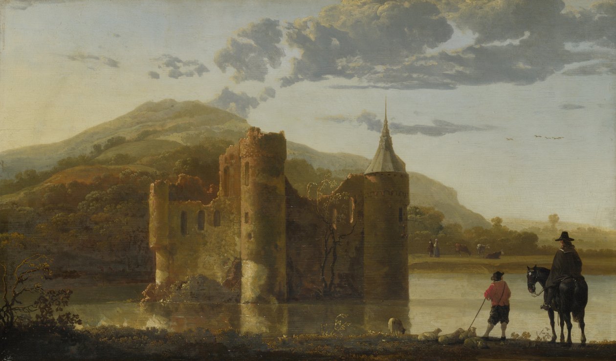 Ubbergen slott, ca. 1655 av Aelbert Cuyp
