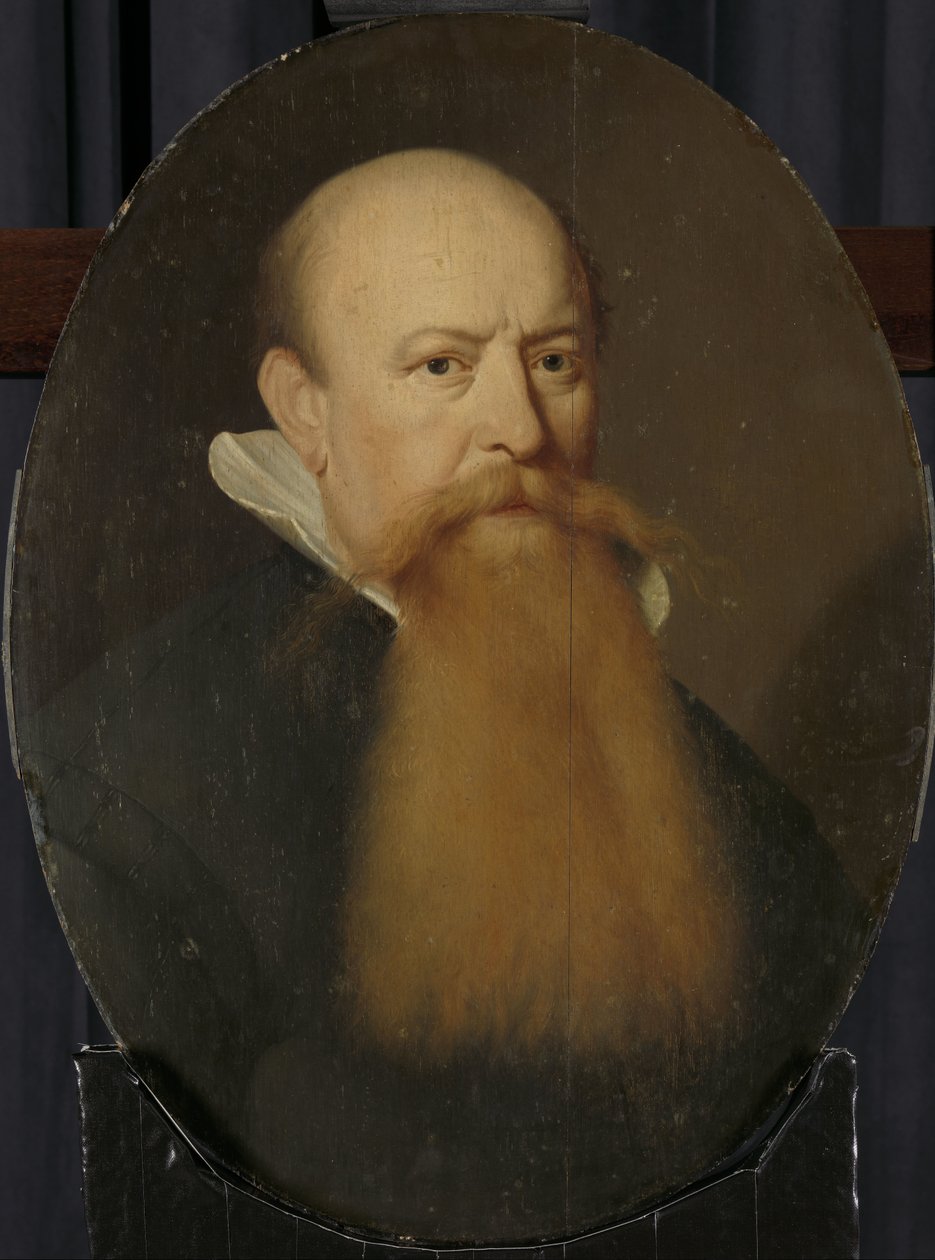 Portrett av en mann av Aelbert Jansz. van der Schoor