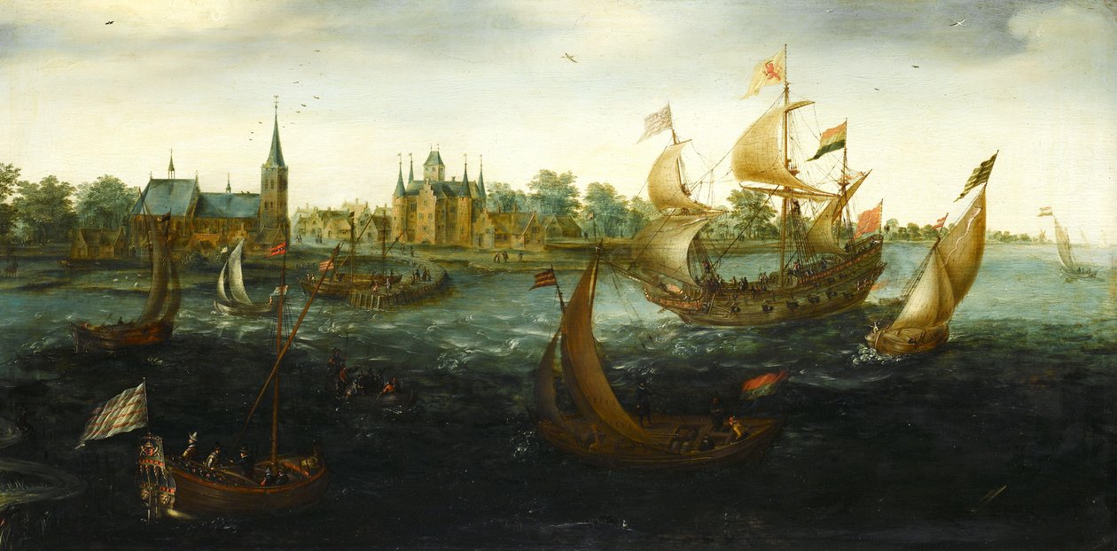 Sendes utenfor IJsselmonde av Aert Anthonisz