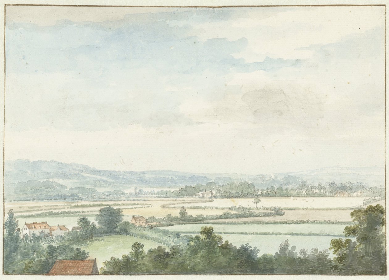 Landskap ved Windsor av Aert Schouman