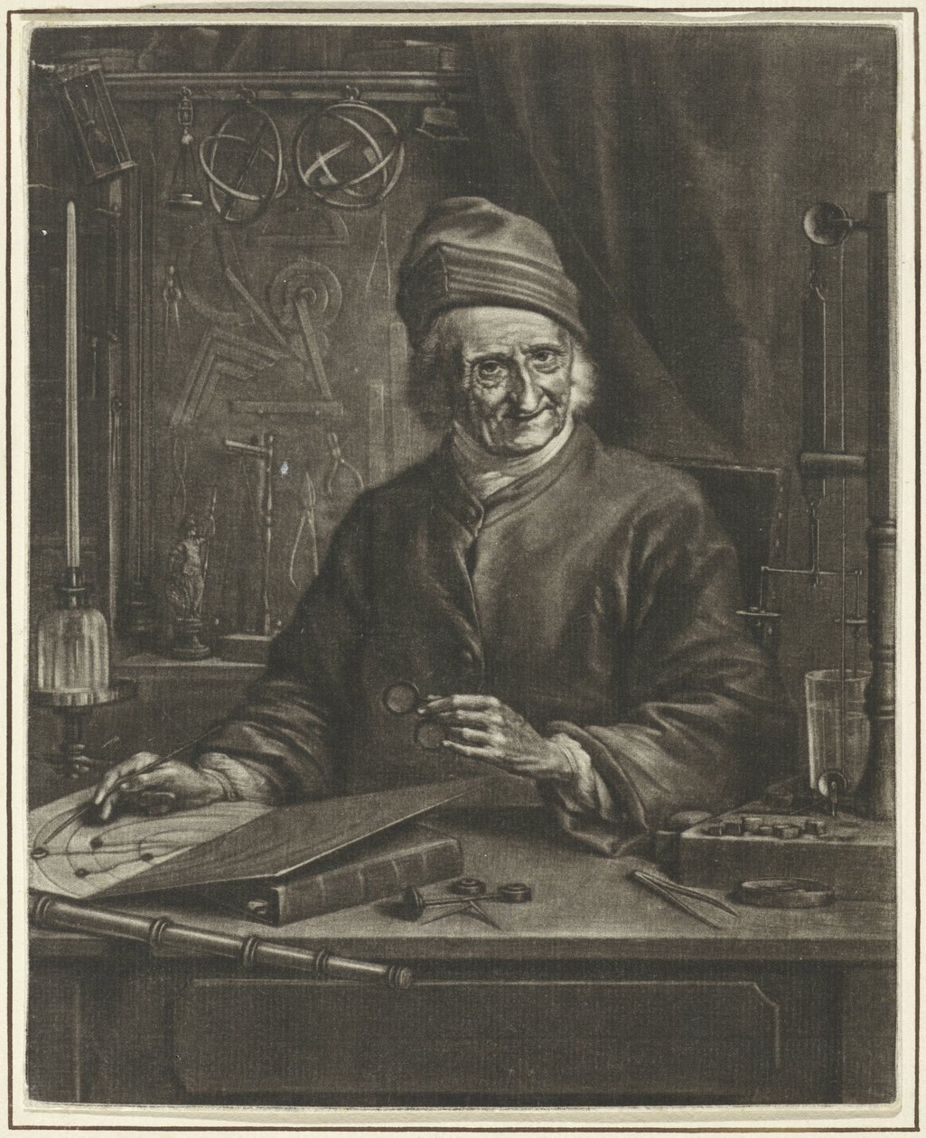 Portrett One Arnold Marcel av Aert Schouman