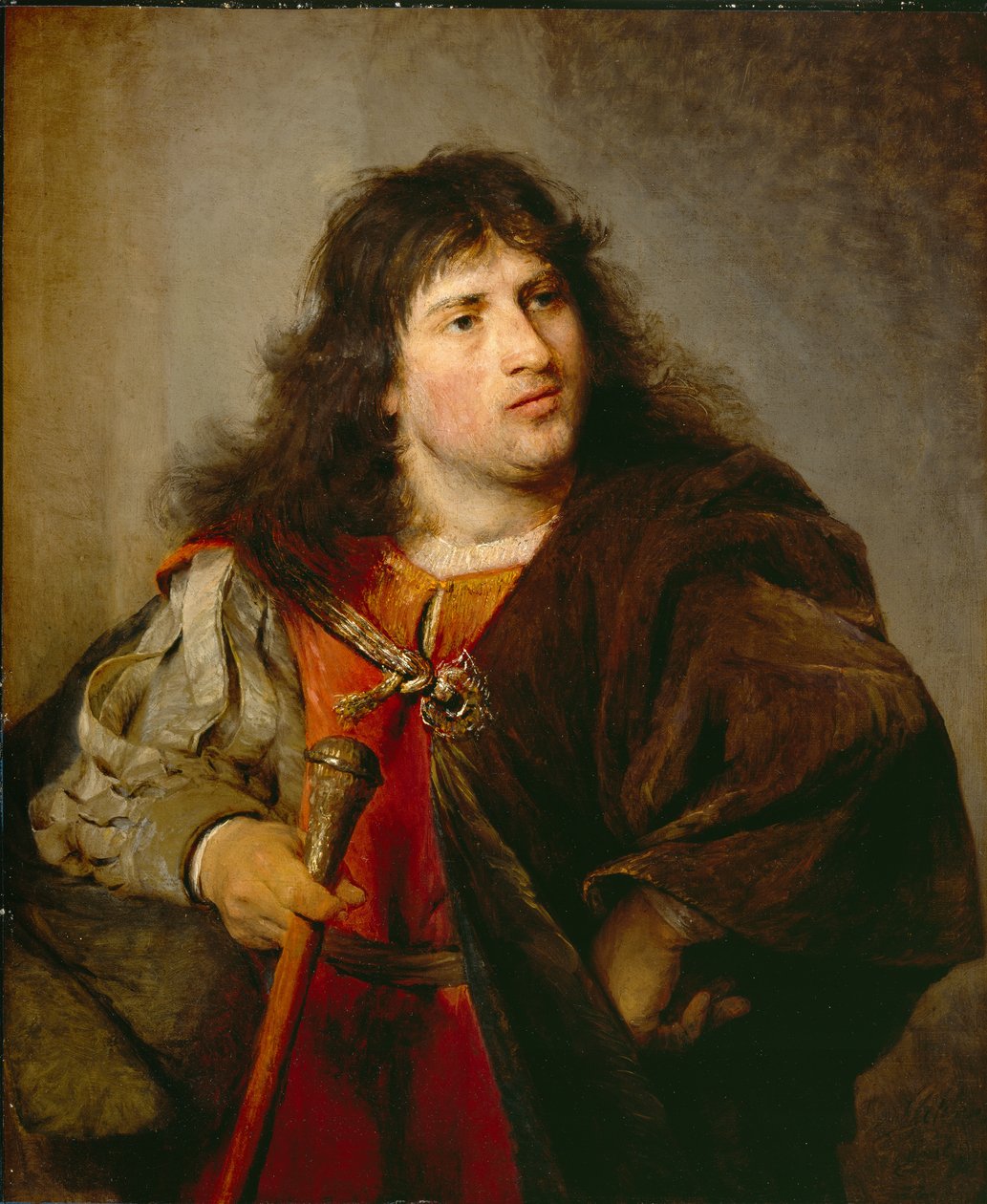 En mann, 1689 av Aernt de Gelder