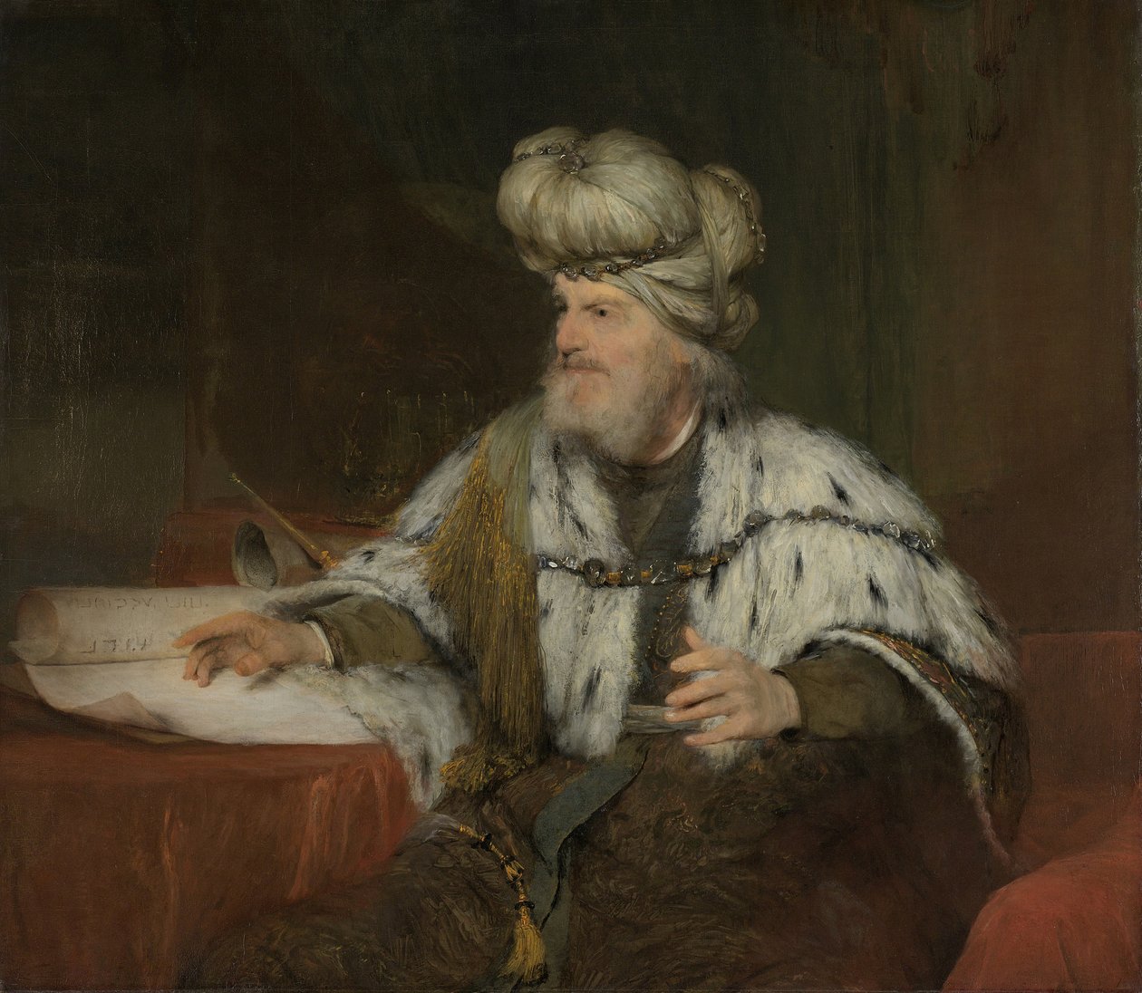 Kong David, ca 1683 av Aernt de Gelder