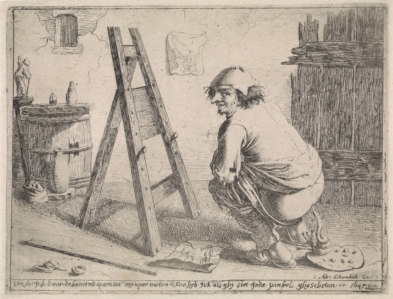 Den skitne artisten av Aert van Waes