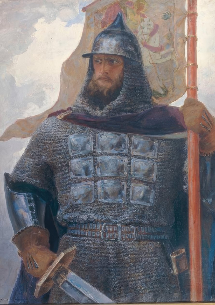 Alexander Newskij av Afanasij Kulikow