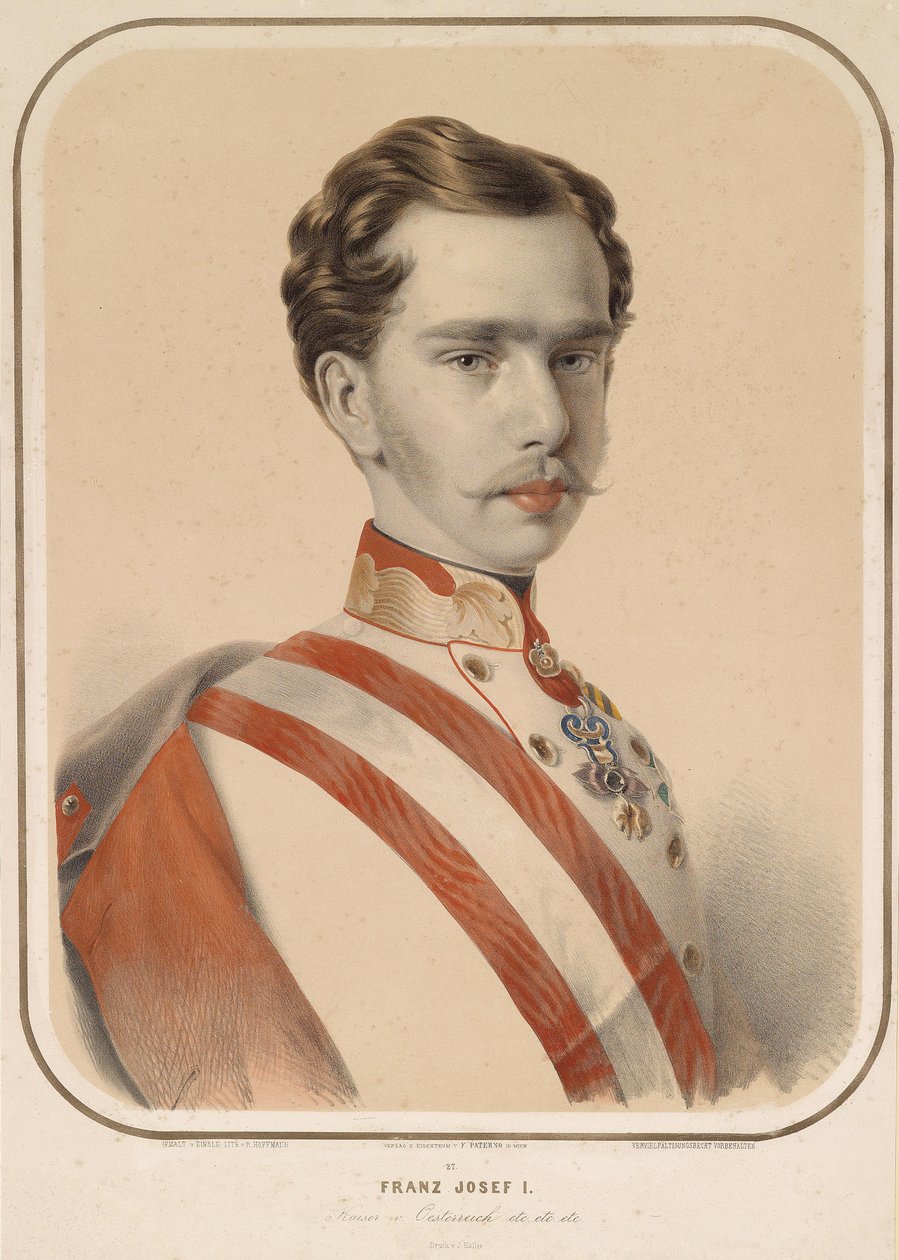 Kaiser Franz Joseph av After Anton Einsle