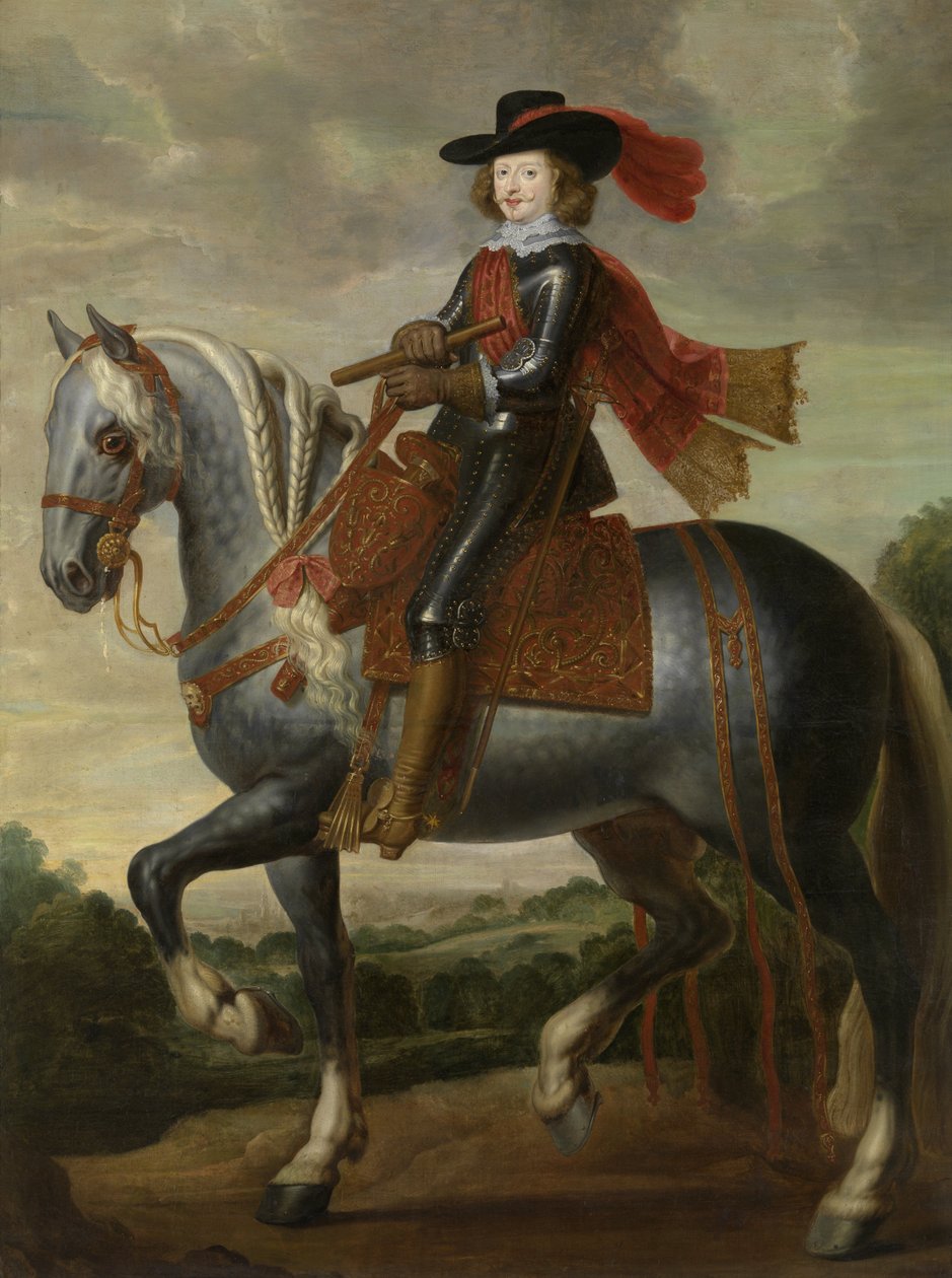 Rytterportrett av kardinal-Infante Ferdinand av Østerrike av Gaspar De Crayer