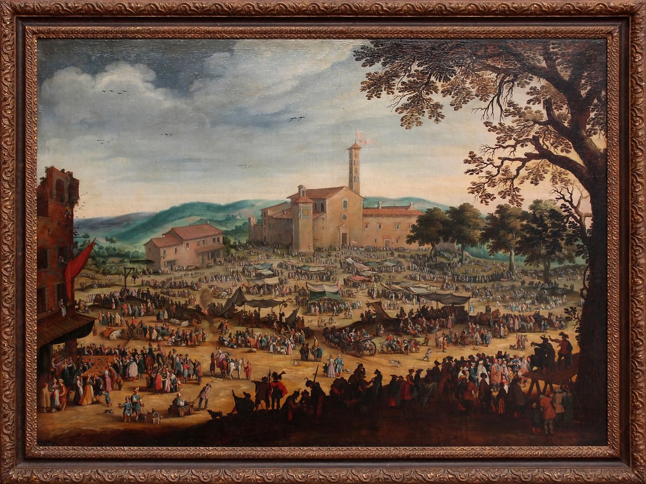Messen Impruneta av After Jacques Callot