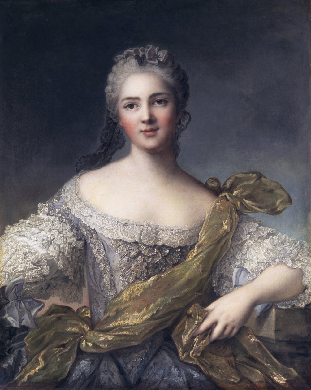 Portrett av Victoire de France av After Jean Marc Nattier