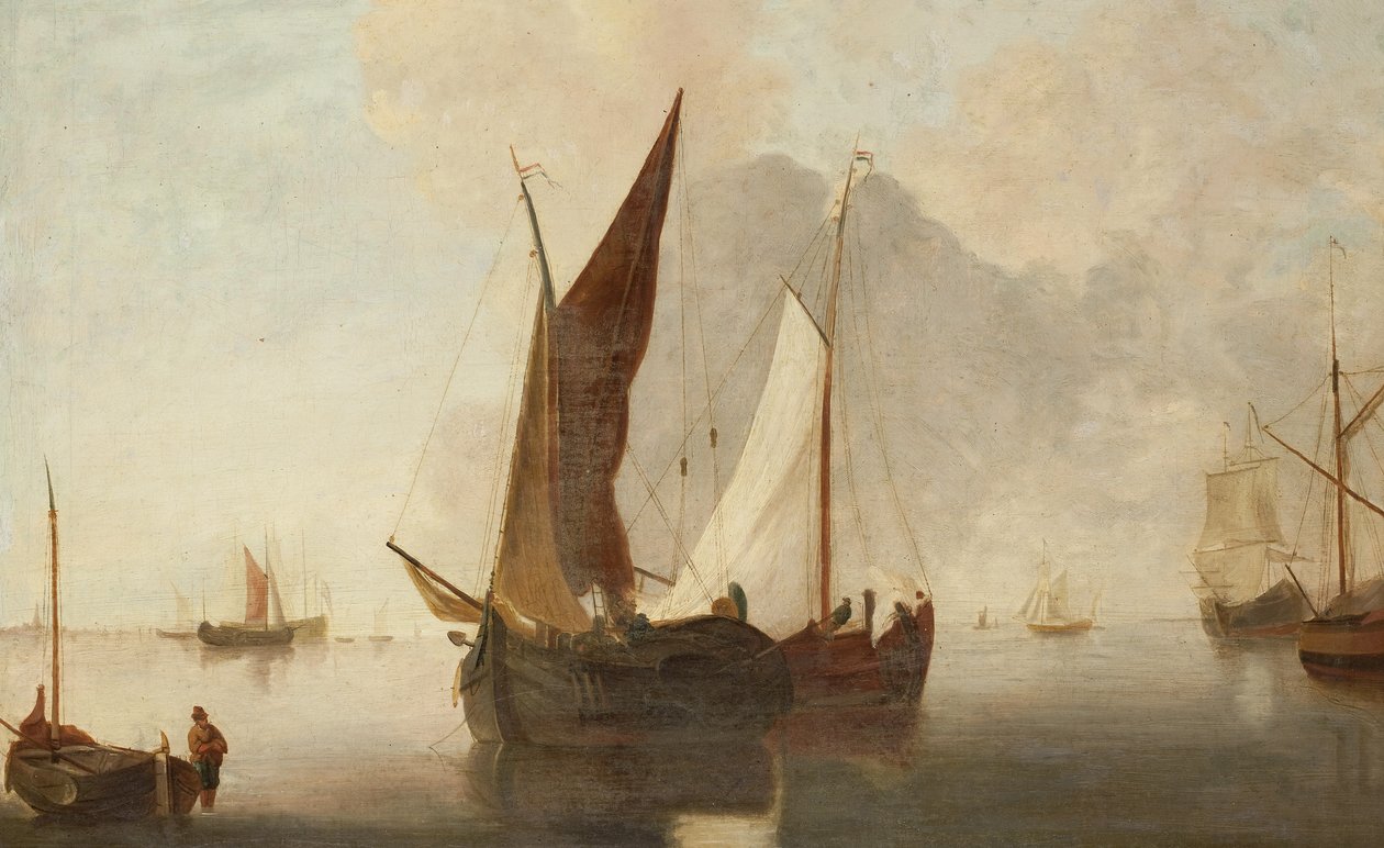 De passerende båtene av After John Sell Cotman