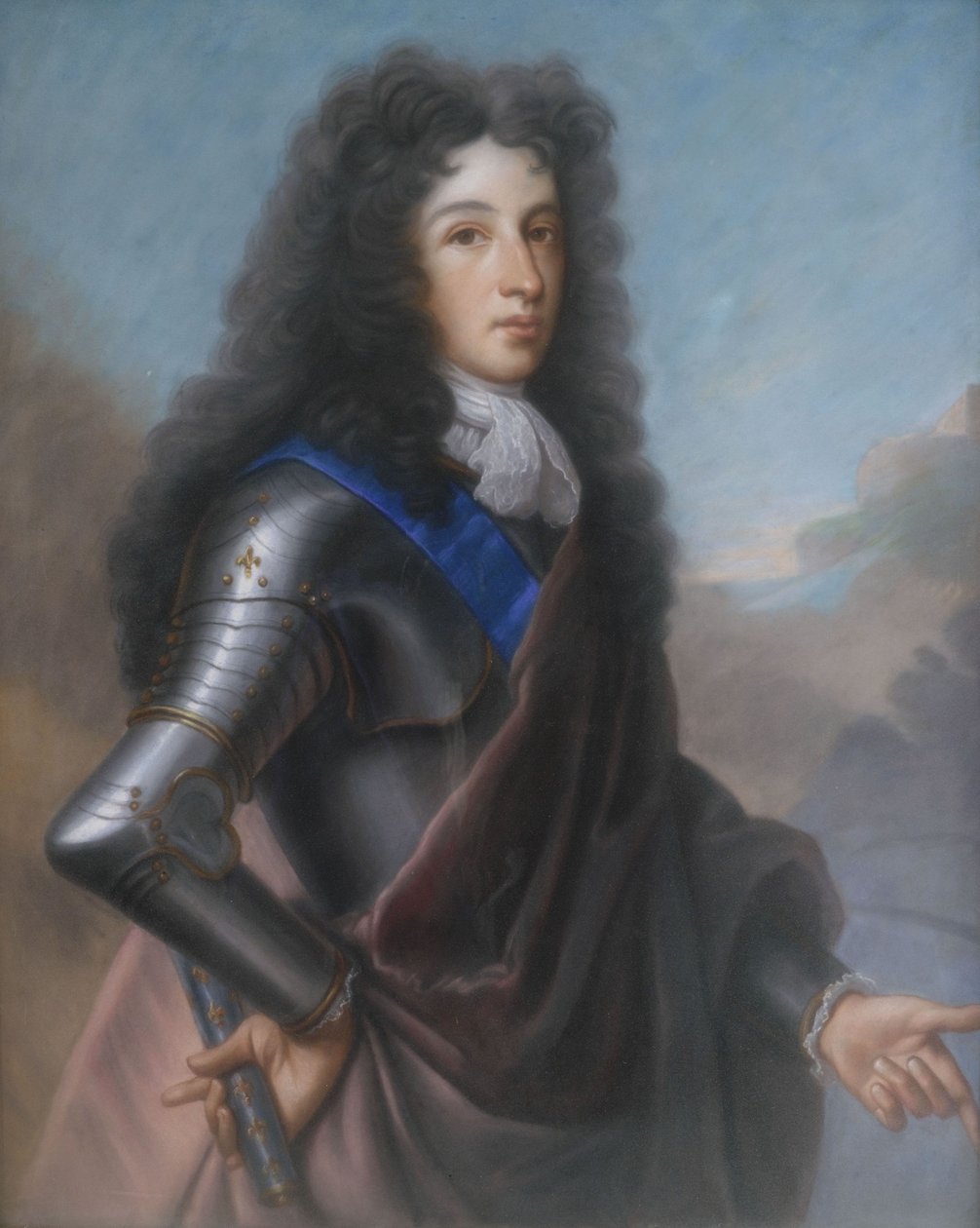 Portrett av Ludvig av Frankrike, hertug av Burgund (1682-1712) av After Joseph Vivien