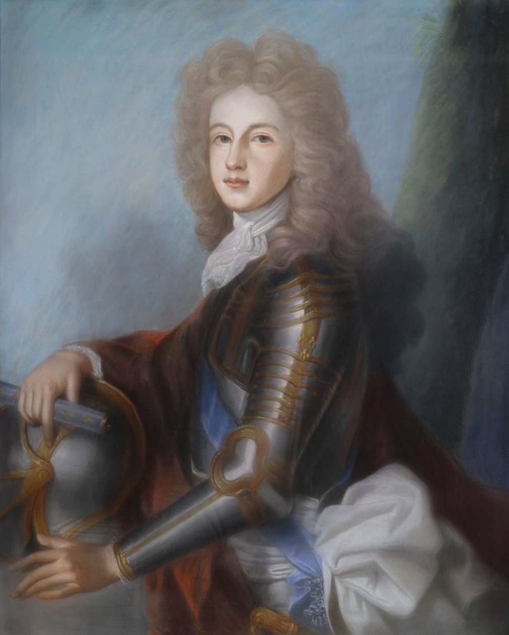 Portrett av Filip av Frankrike, hertug av Anjou (fra 1700 Filip V av Spania) av After Joseph Vivien