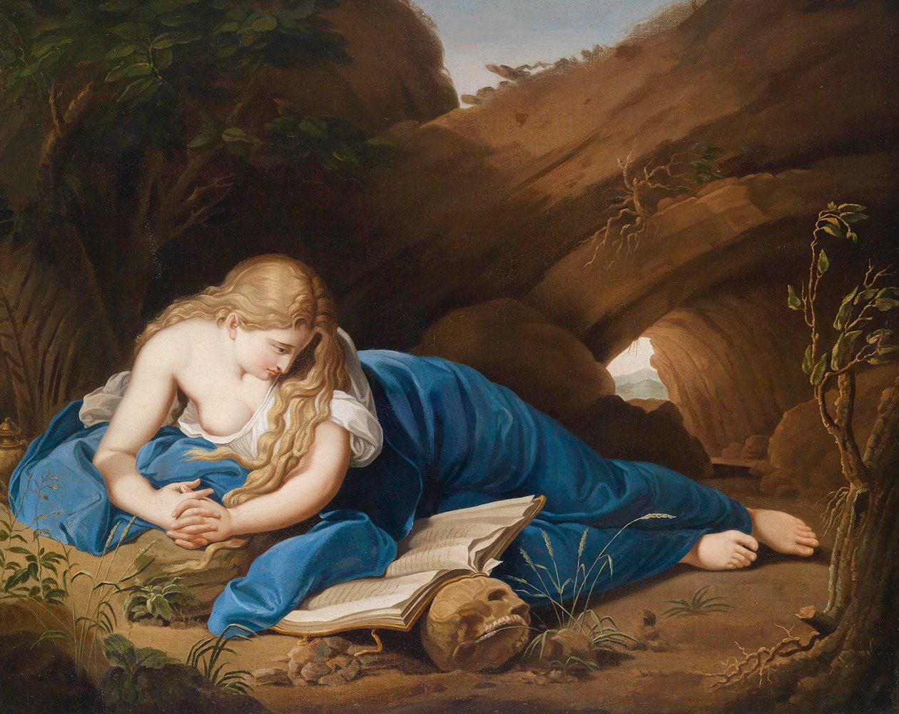 Den angrende Magdalena av Pompeo Batoni