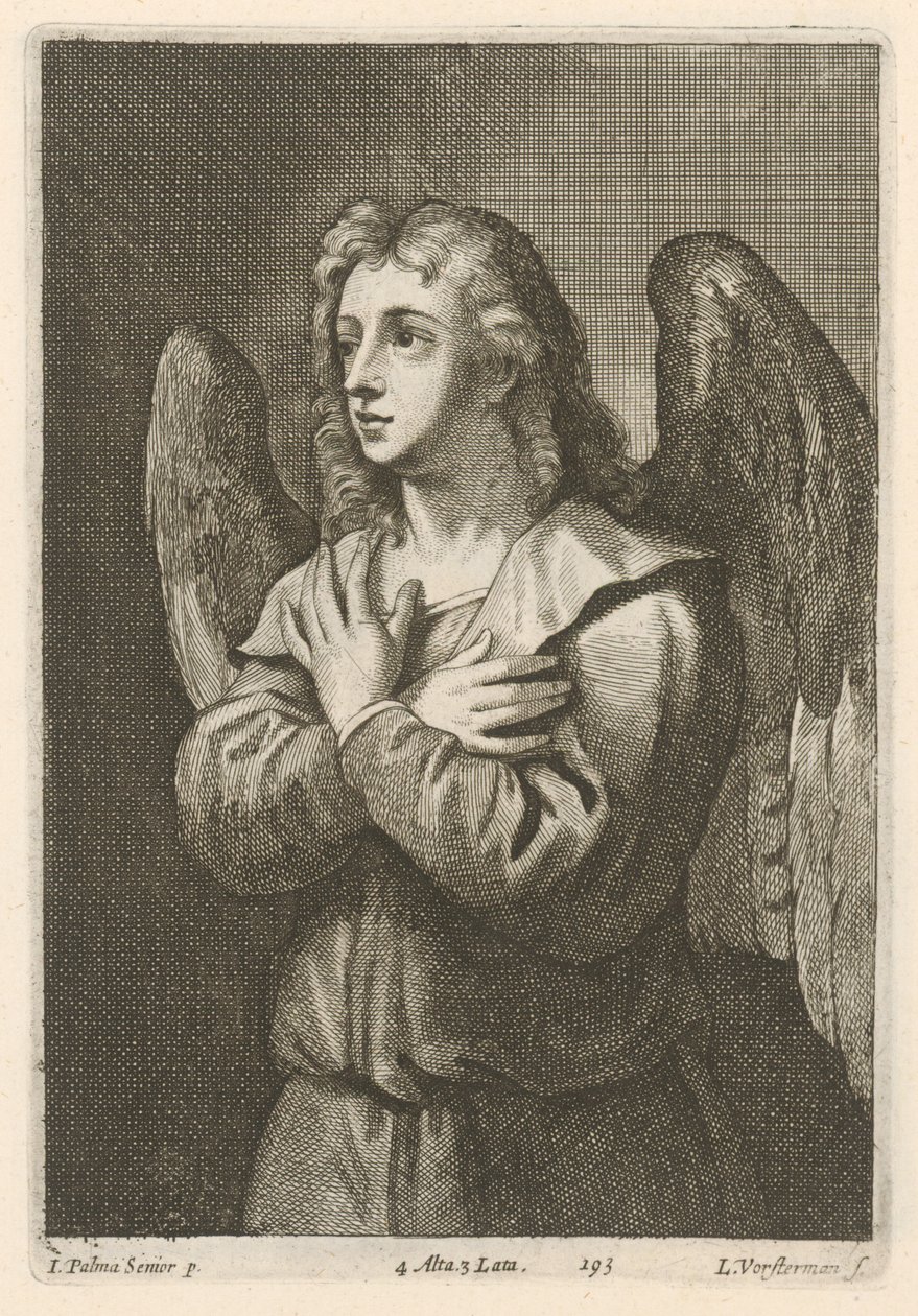 Engel av After David Teniers the Younger