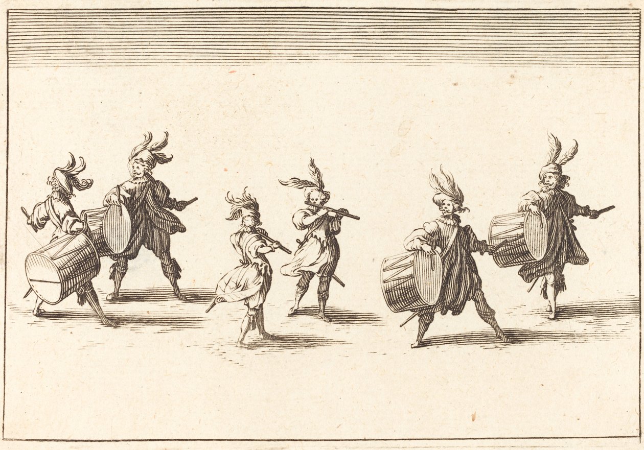 Innføring av M. de Macey av After Jacques Callot