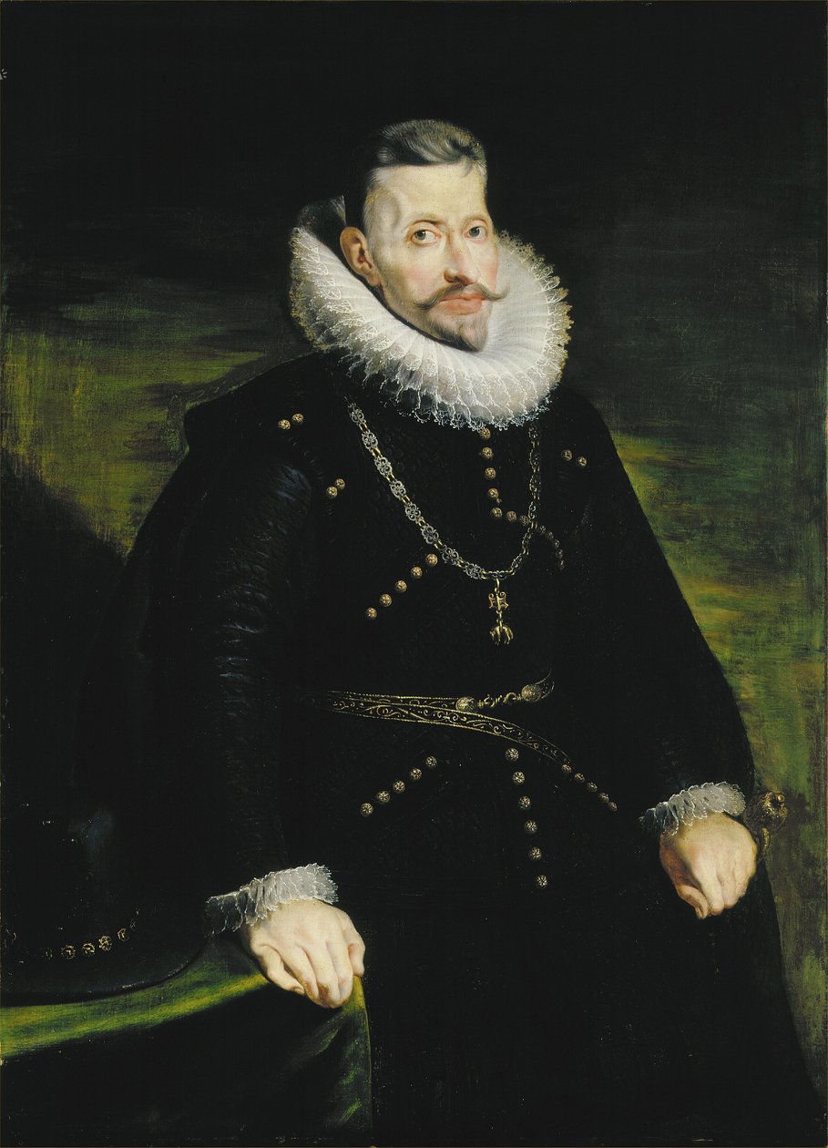 Portrett av erkehertug Albrecht VII av Habsburg av after Peter Paul Rubens