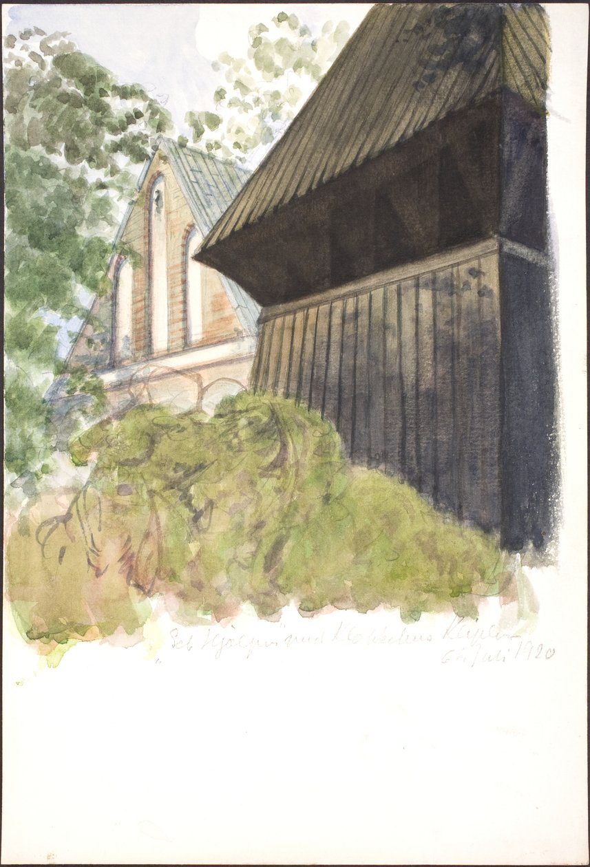 St. Hjelper Klokkehus, Kliplev av Agnes Slott Møller