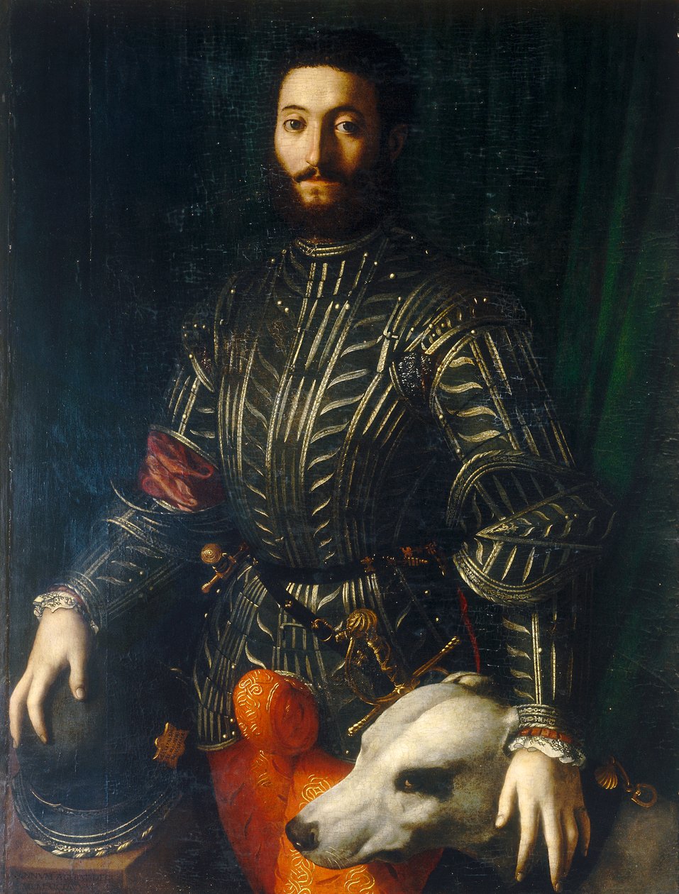 Portrett av Guidobaldo da Montefeltro av Agnolo Bronzino