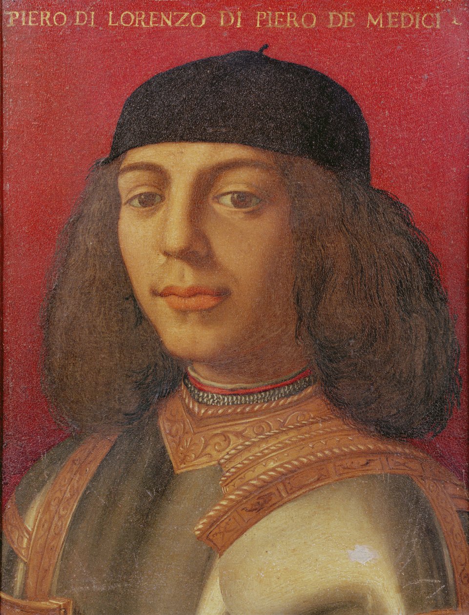 Portrett av Piero av Lorenzo de Medici av Agnolo Bronzino
