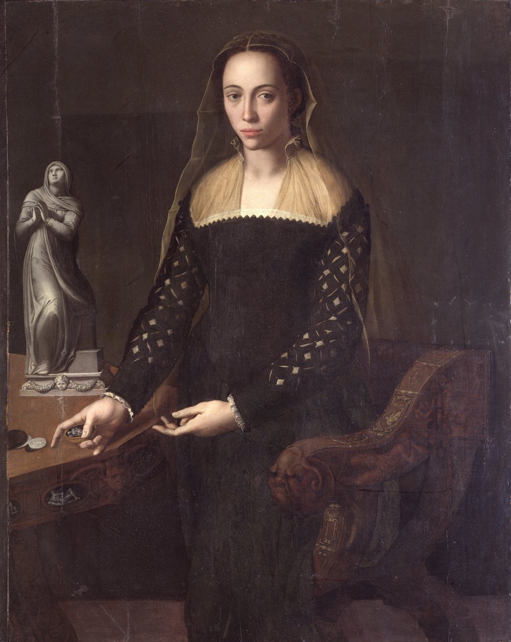 Portrett av en gentlewoman, 1559 av Agnolo Bronzino