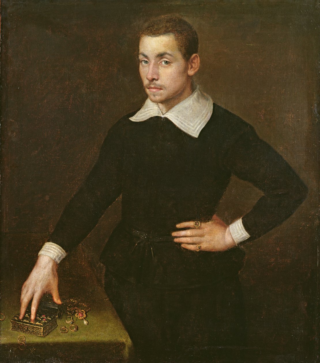 Portrett av en ung florentinsk gullsmed av Agnolo Bronzino